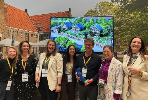 Initiatiefnemers, jury en winnaar Sociale Impact Prijs 2024